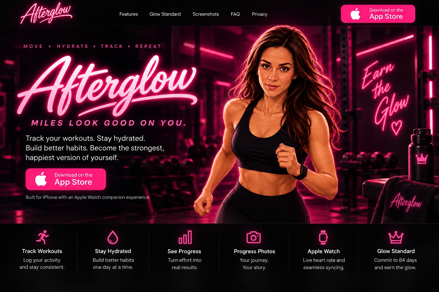 Afterglow — Miles Look Good on You